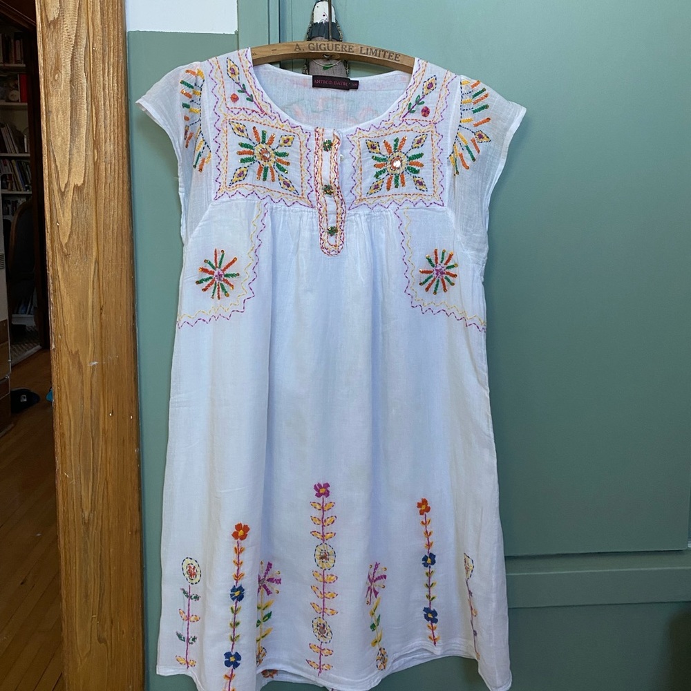 Antik Batik girls dress embroidered